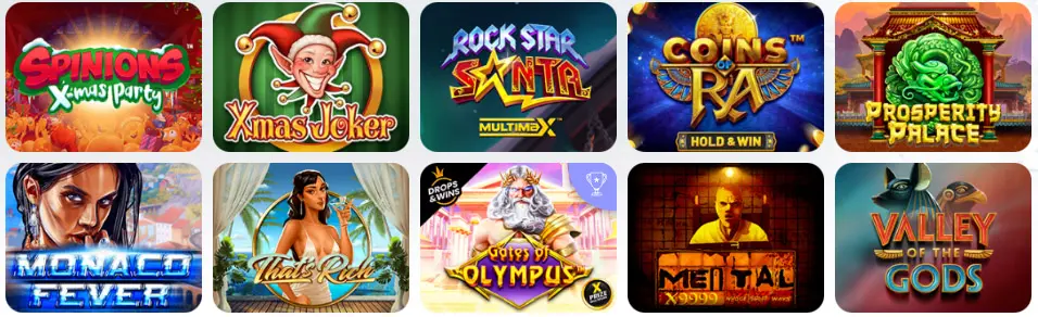 ROOBET CASINO Tragamonedas clásicas