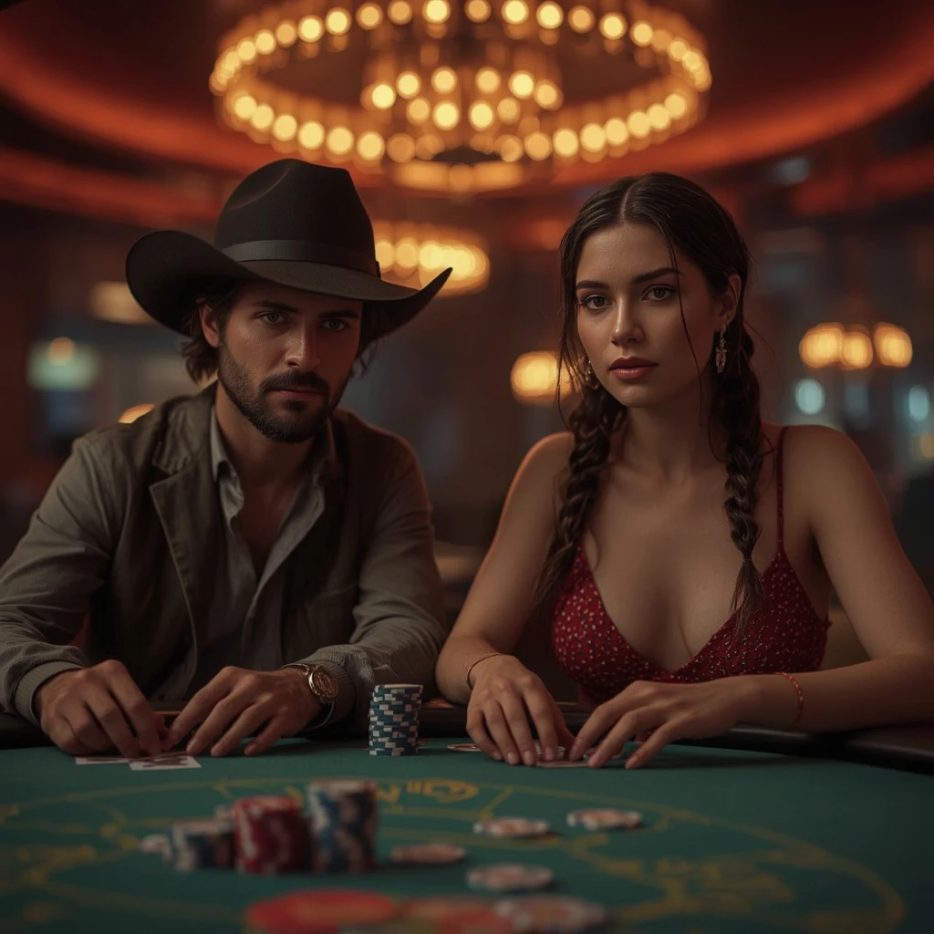 foto de dos jugadores de póker ROOBET CASINO